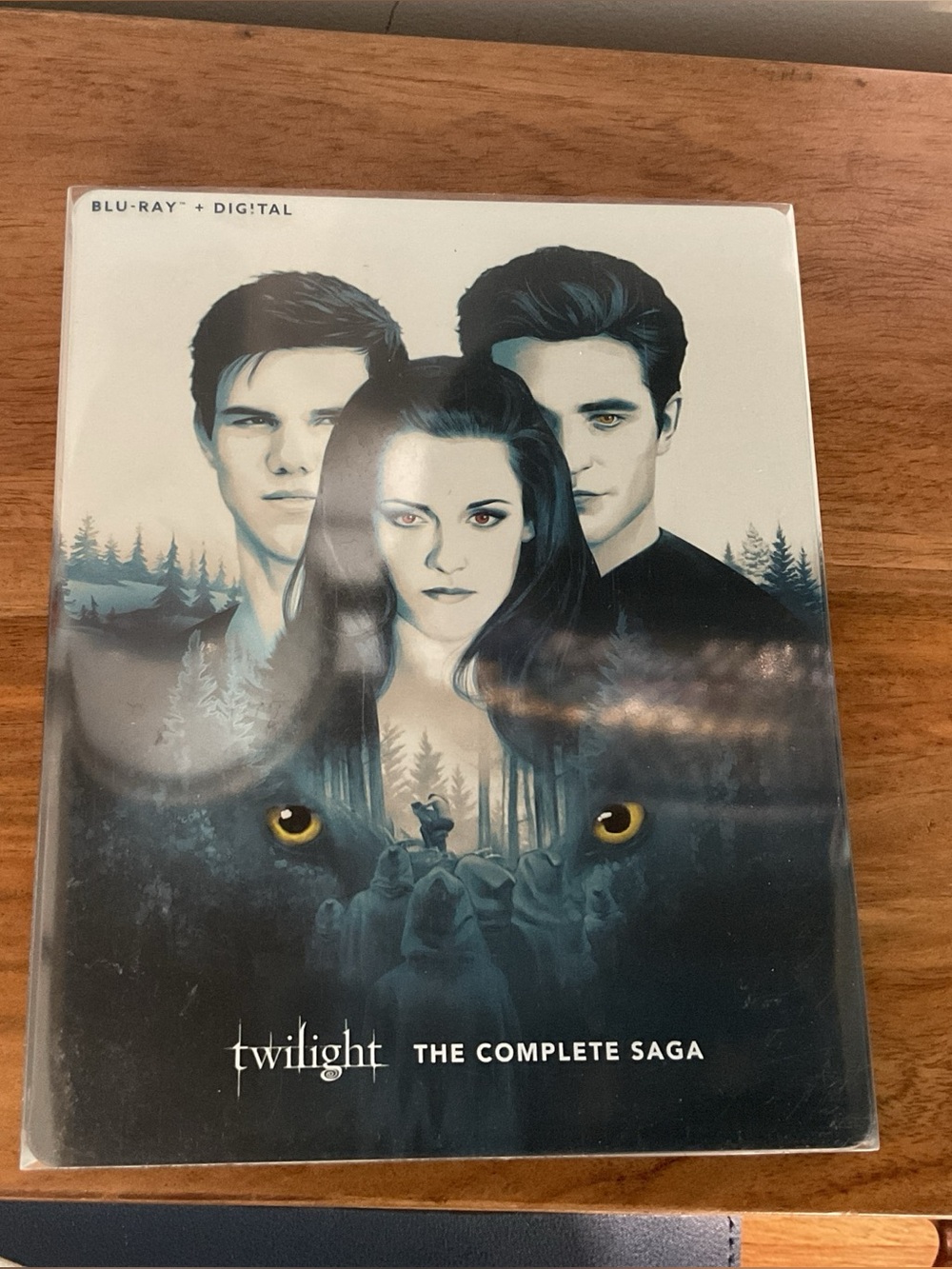 Twilight: The Complete Saga Blu-ray + Digital (Black and Gray)